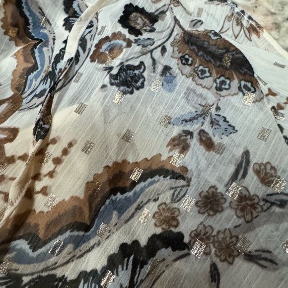 Loft shirt with built in cami. Size S - Picture 5 of 10